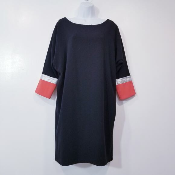 Helene Berman London Dolman Boxy Shift Dress - Picture 1 of 10